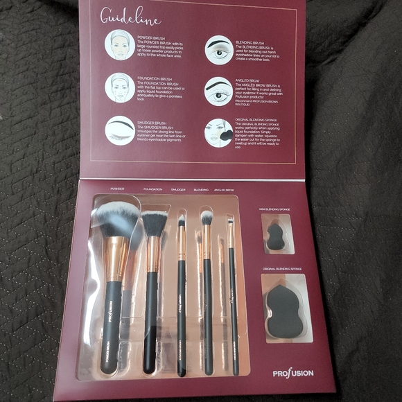 Profusion 5pc professional brush set - Picture 3 of 8